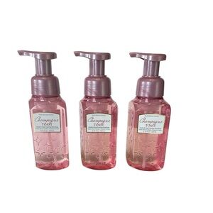 Bath & Body Works Champagne Toast (Berries)Foaming Hand Soap w/Essential oils x3